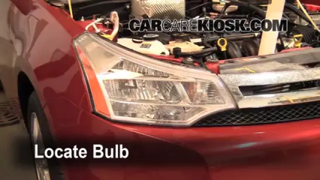 2009 Ford Focus SE 2.0L 4 Cyl. Sedan (4 Door) Luces Luz de estacionamiento (reemplazar foco)